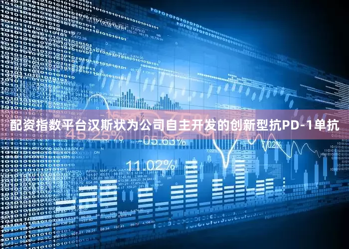 配资指数平台　　汉斯状为公司自主开发的创新型抗PD-1单抗